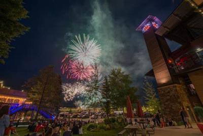 Teton Village Fireworks