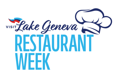 Official logo for Visit Lake Geneva's annual Restaurant Week.