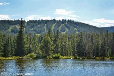 Snowy Range Ski Area in Summer at Hanging Lake