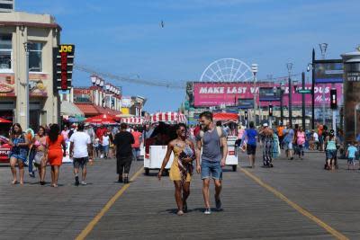 the boardwalk