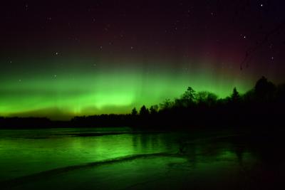 Northern Lights in Minocqua