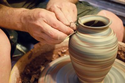 Seagrove Pottery Eck McCannless Wheel