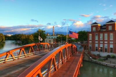 Erie Canal In Fairport