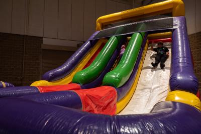 Inflatables at Mayo Civic Center Celebrate Rochester New Years Eve