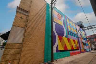 Chase's Art Alley Wall