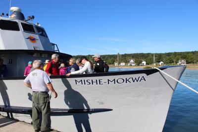 Mishe-Mokwa Ferry to the Manitou Islands