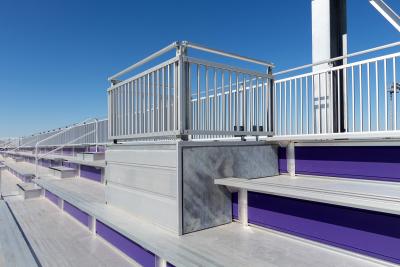 Tarleton North Bleacher, Picket Rail