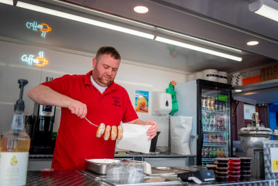 Donuts at the Tamworth Market