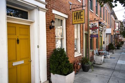 Copy of HIVE artspace front door