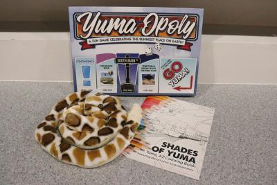 Gifts for Kids at the Yuma Visitor Information Center