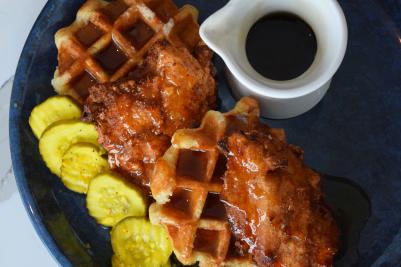 Chicken & Waffles from SPH