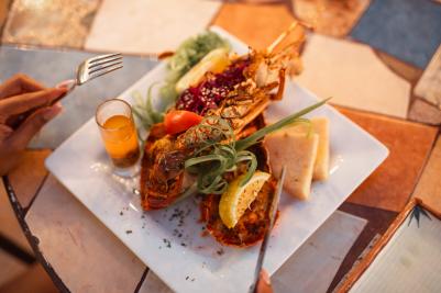 Seafood Meal at Port Royal