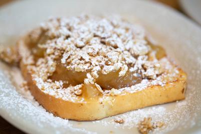 Granola Apple French Toast