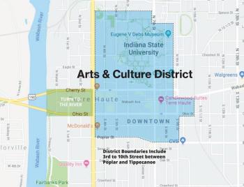Map of 41/40 Arts & Cultural District
