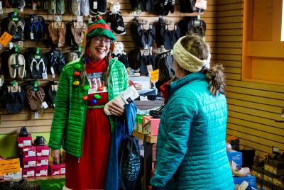 Small Business Saturday Shopping - Outdoor Store