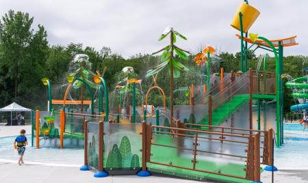 Water playground at Murphy Aquatic Park