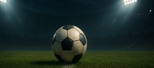 Soccer ball for FIFA World Cup promo