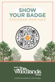 Show Your Badge Partner Window Cling