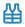 Life jacket or personal flotation device icon
