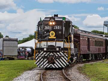 Train at NC Transportation Museum