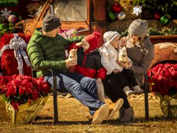 Family at Patterson Farm