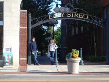 Entrance to Easy Street