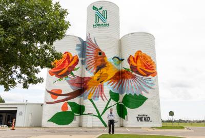 Scissortail Mural