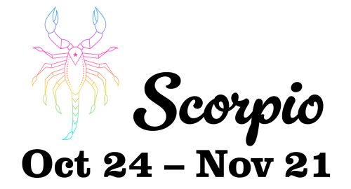 Scorpio October 24 – November 21