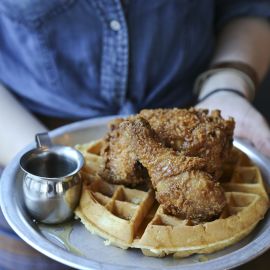 Beasley's chicken and waffles