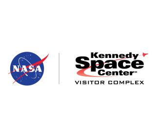 Kennedy Space Center Visitor Complex logo with NASA