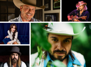 Collage of featured performers in Sunseeker Resort's Sunseeker Songwriter Series, taking place in September, 2026.