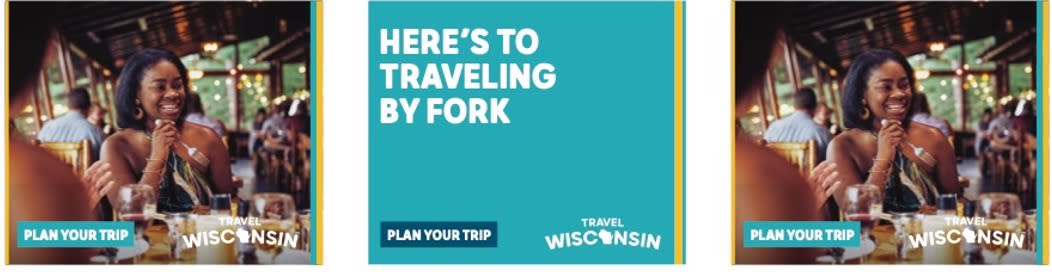 Here's to Traveling by Fork banner ad