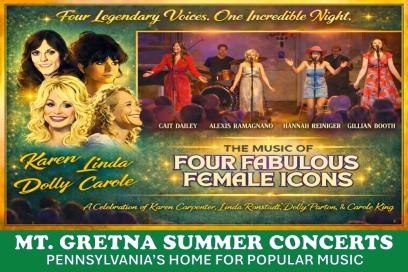 Music of 4 Fabulous Female Icons: Dolly, Karen, Linda, & Carole