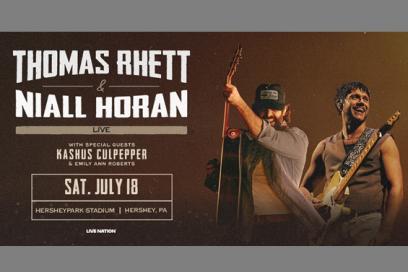 Thomas Rhett and Niall Horan