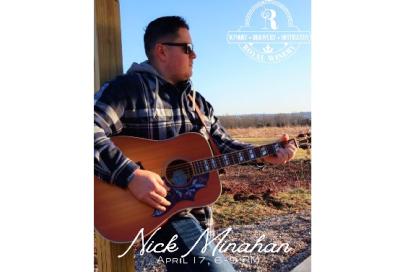 LIVE Music with Nick Minahan