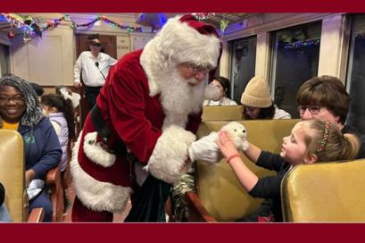 Santa's Surprise Train