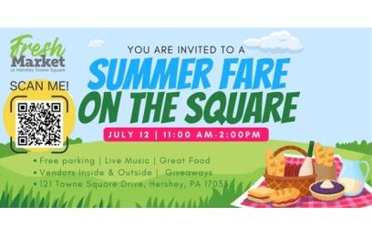 Summer Fare on the Square - Fresh Market Second Saturdays