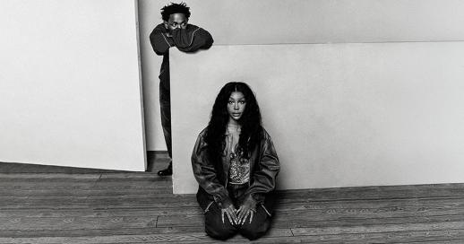 Kendrick Lamar and SZA