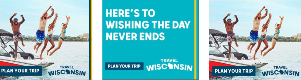 Here's to Wishing the Day Never Ends banner ad