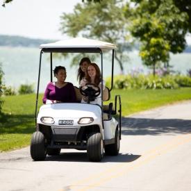 golf cart girls