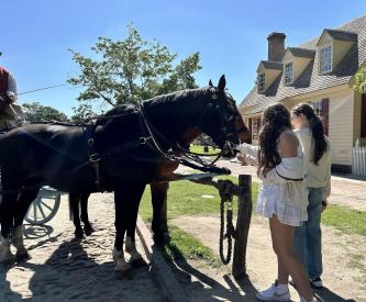 Influencer - Brianne Manz - Colonial Williamsburg Carriage