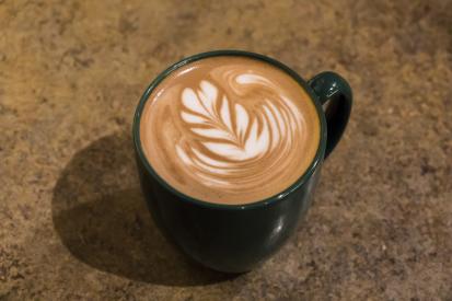 Latte Art at Standing Stone Coffee Company