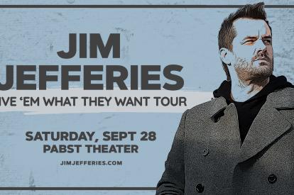 Jim Jefferies Tour 2025 promotional image