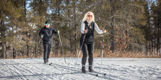 winter wonderland skiing