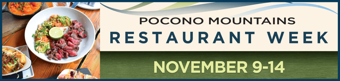 Pocono Mountains Restaurant Week, November 9-14, 2025