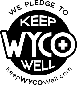 We Pledge to Keep WYCO Well B&W