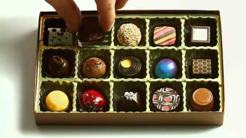 Box of 15 associated chocolates from The Perfect Truffle