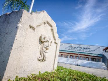 Entrance of the Visual Arts Center in Punta Gorda, Florida