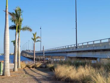 Collier Bridge from Live Oak Point