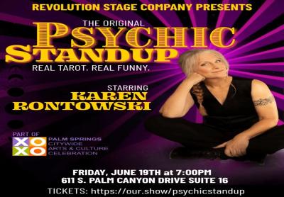 Psychic standup at Revolution Stage Company